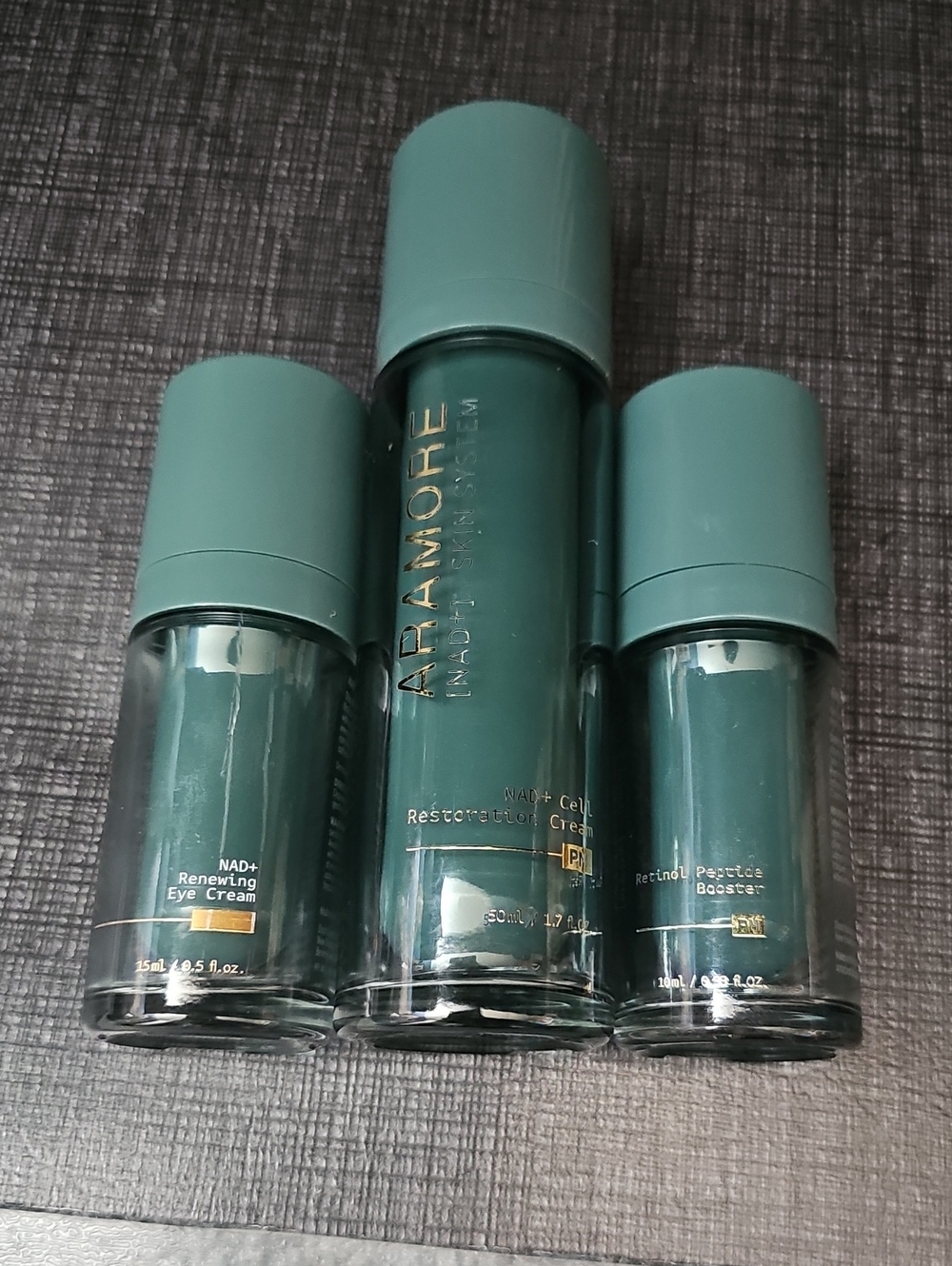 ARAMORE Skincare-Restorative Cream/Eye Treatment/Retinol Peptide Boost SCBIN2